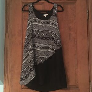 Silence + Noise black and white dress