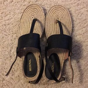 Merona Black Sandals