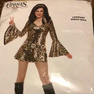 Leopard Disco Diva Costume