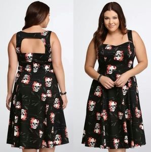 Torrid skull dress