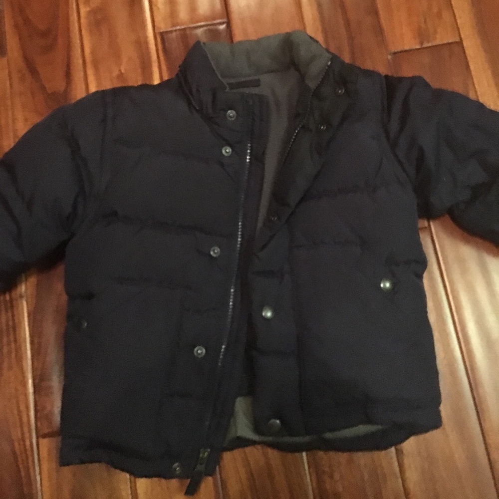 Boys navy gap warmest puffer 2T