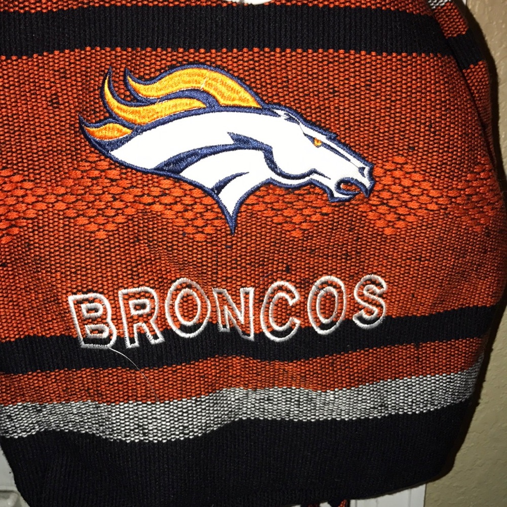 Denver Broncos Embroided Backpack