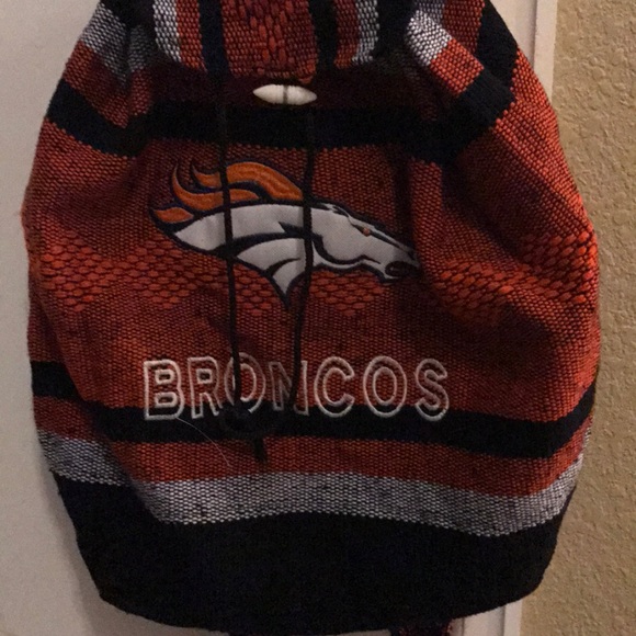 Denver Broncos Embroided Backpack - Picture 2 of 6