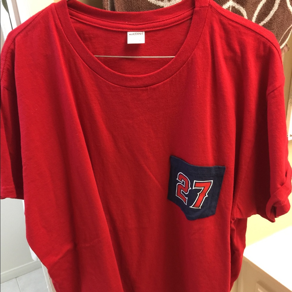 Angels baseball tee