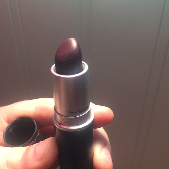 2 MAC eyeshadows and 1 MAC lipstick.