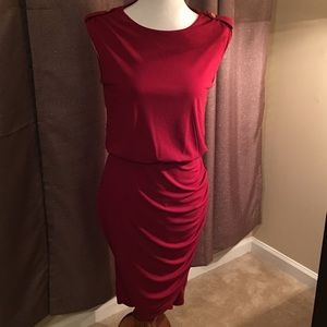 Beautiful Red Banana Republic Tulip dress