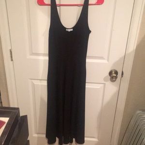 Black midi Leith/Nordstrom dress