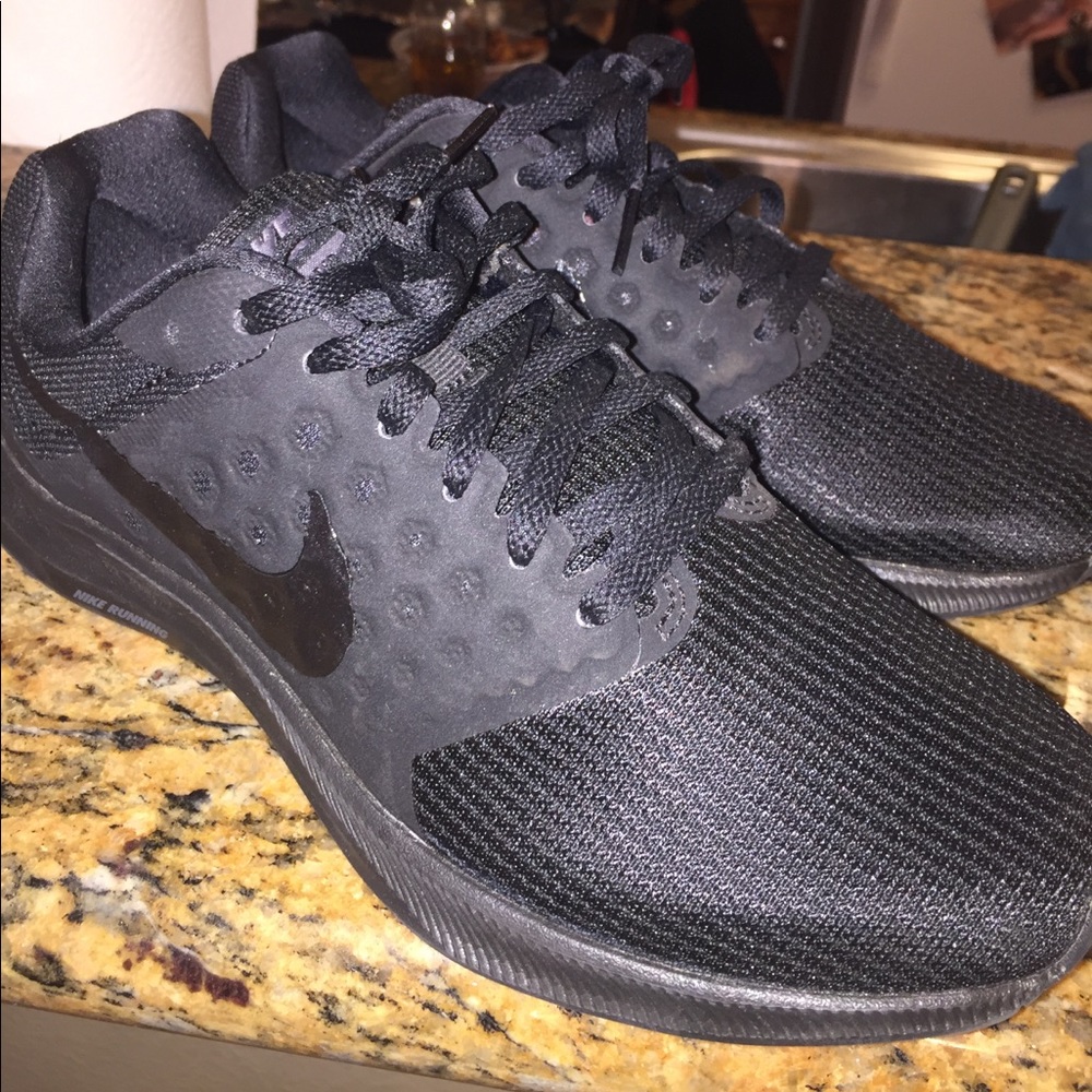 All black nikes