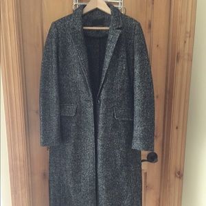 Banana Republic long wool dress coat