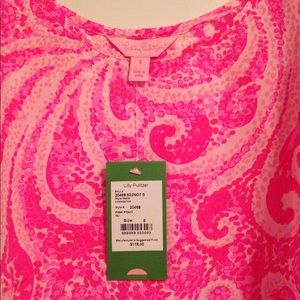 Lilly Pulitzer Cosmos Top in Pink Pout