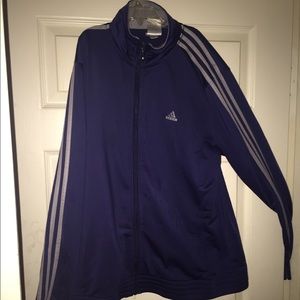 Blue Adidas jacket