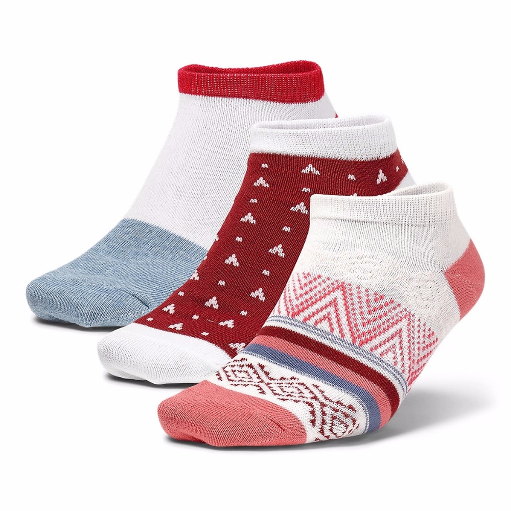 NWT Low Profile Patterned Sock 3 Pack
