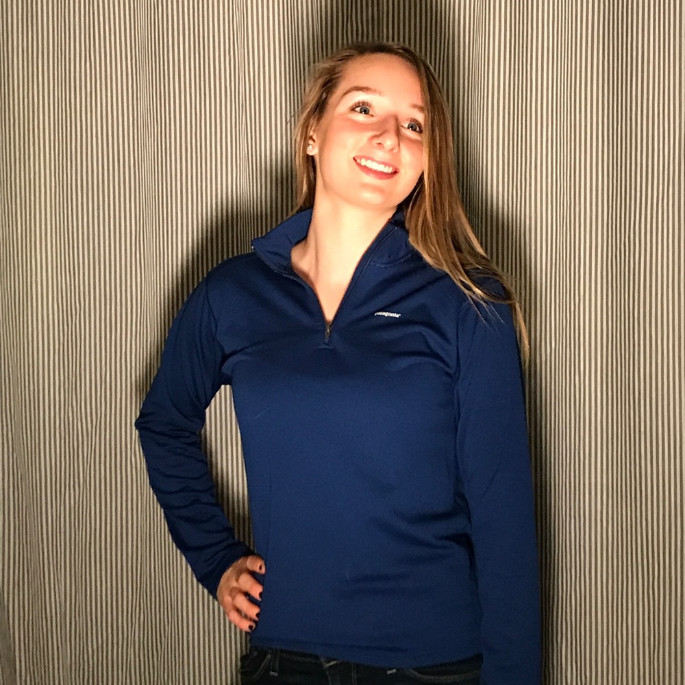 Blue Half Zip Patagonia
