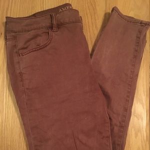 American Eagle Sateen Jegging