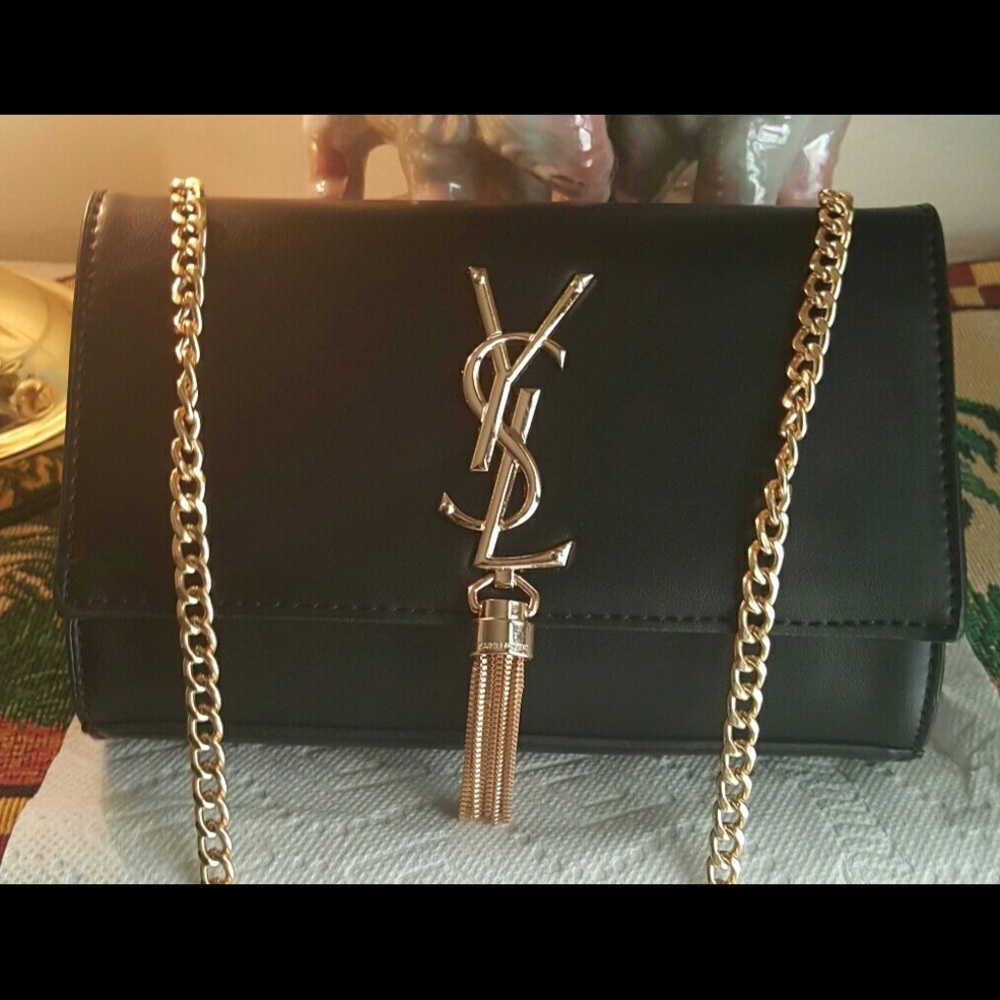 Ysl black crossbody
