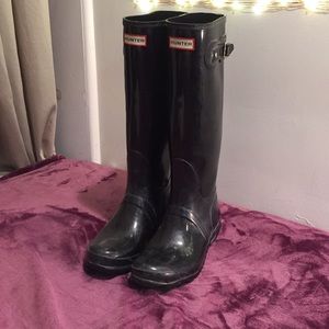 Hunter rain boots