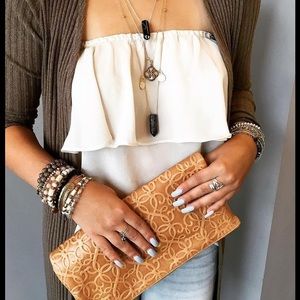 Alex & Ani Foldover Gabriel Clutch