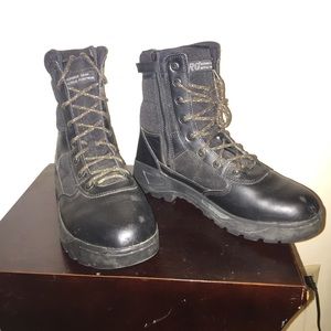 Side Zip combat boot