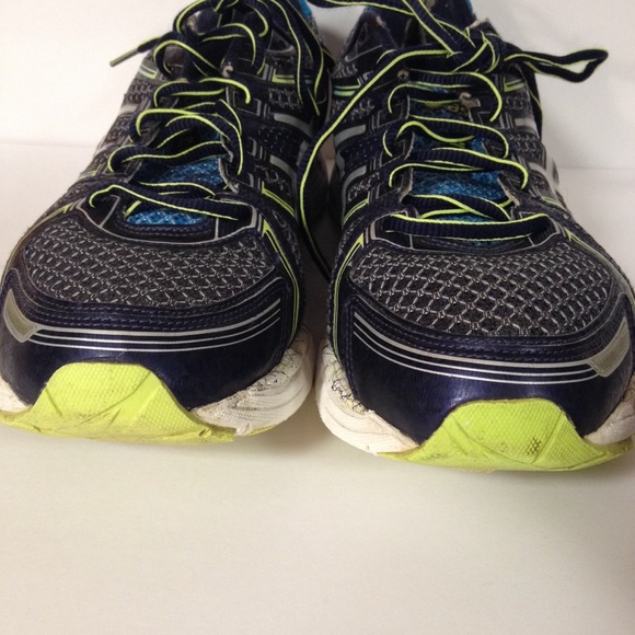 Asics blue tennis shoes 10 1/2 - Picture 2 of 7