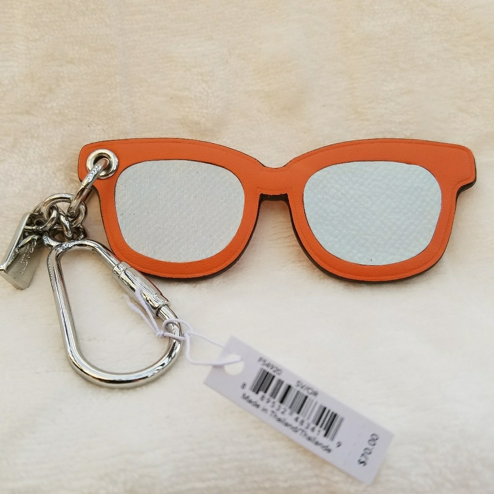 Coach Holographic Sunglasses Key Chain