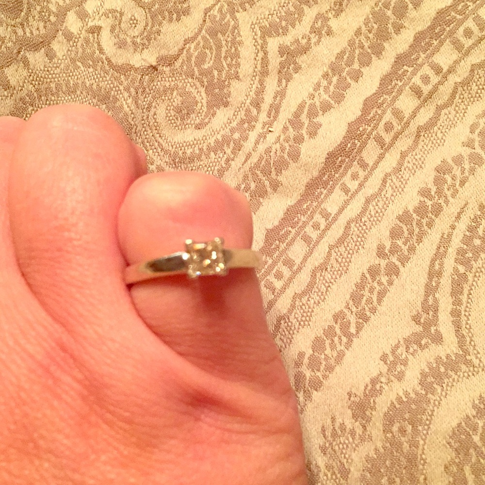 Leo Diamond Engagement Ring, size 6 3/4