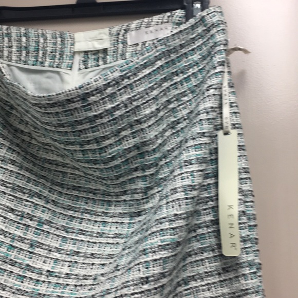 Kenar Tweed Pencil Skirt size 4 - Picture 7 of 8