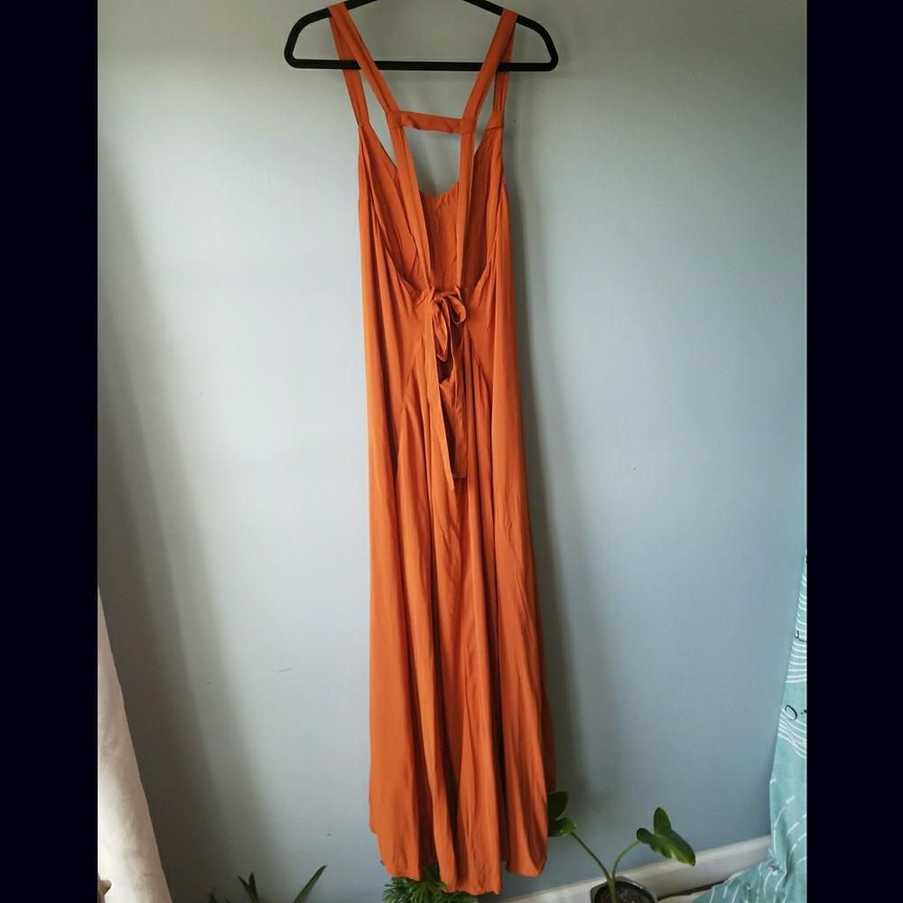 Free People Naya Maxi Dress in Copper - Picture 6 of 8