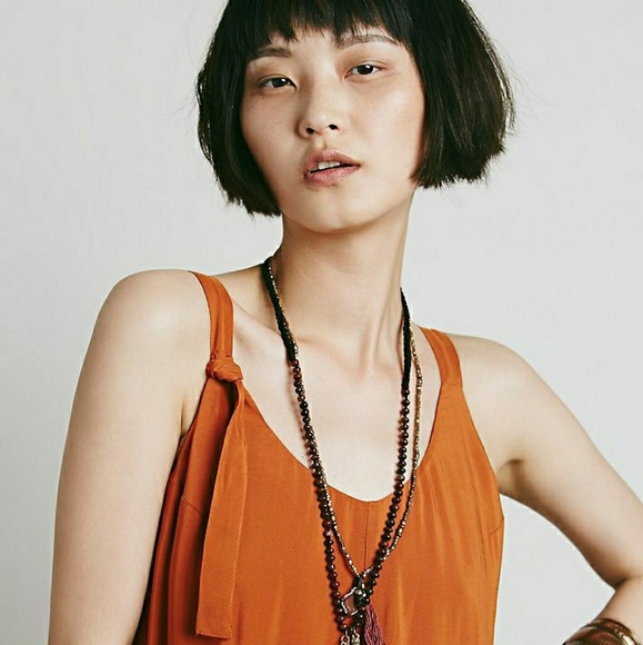 Free People Naya Maxi Dress in Copper - Picture 3 of 8