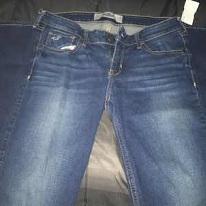 Dark blue hollister jeans