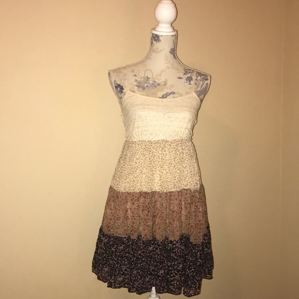Floral & Lace Sundress