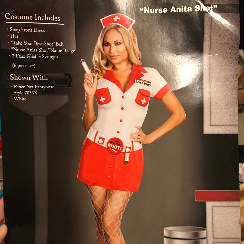 Nurse Anita Shot Nurse Costume