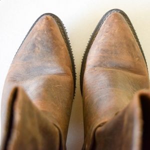 Harley Davidson Leather Cowboy Boots