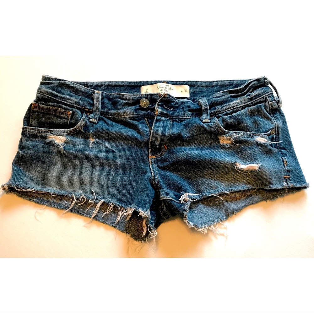 ❁∙Abercrombie & Fitch Cutoff Jean Shorts∙❁