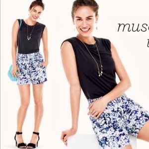 Cabi floral shorts
