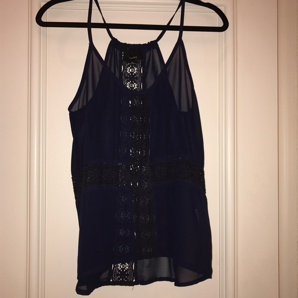 Lumière Blue blouse