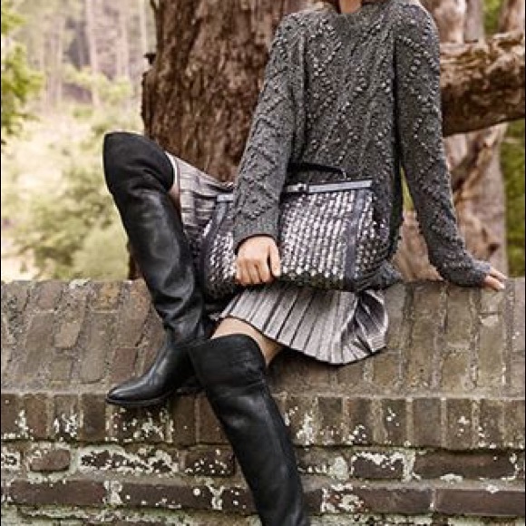 Shoes - New in box tory burch Simone knee boots size 8