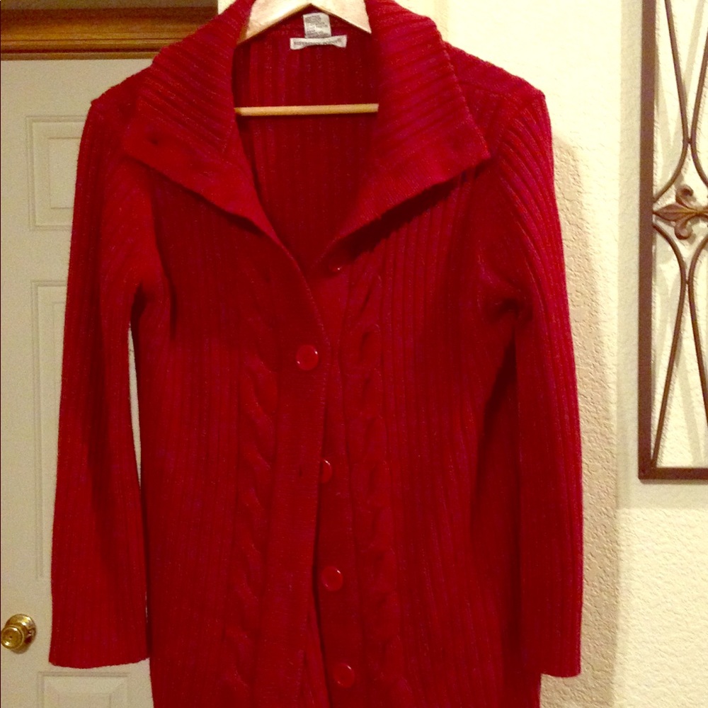 Perfect back-of-your-chair sweater