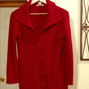 Perfect back-of-your-chair sweater