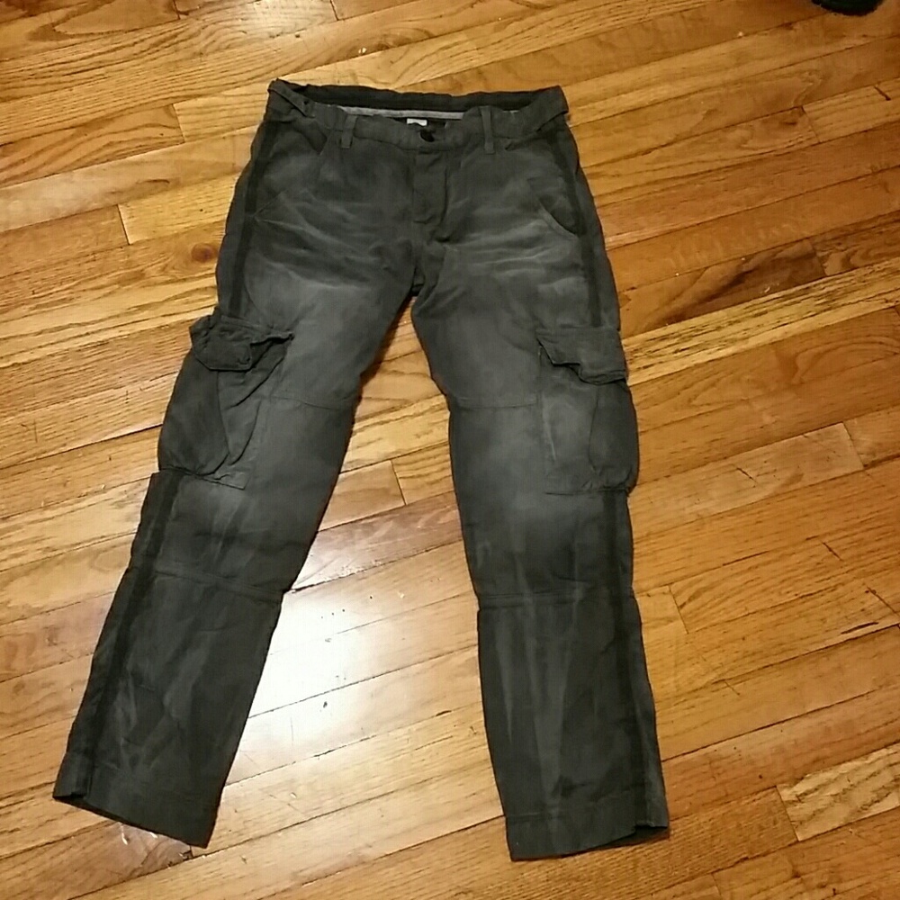 NSF Cargo Pants, with distressed wash. Price Firm.