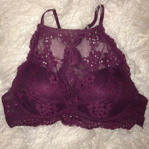 Maroon Burgundy Bralette