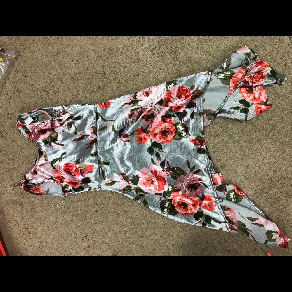 Girls boutique Floral dress size 6