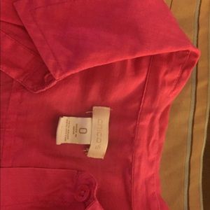 Half sleeved button down blouse