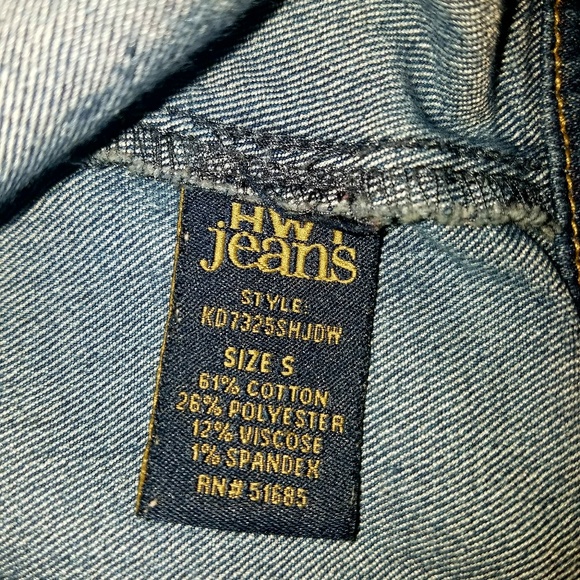 🍁Cropped Denim Vest - Picture 4 of 5