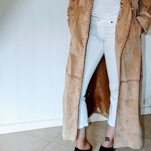 Studio West Full length Leather Jacket