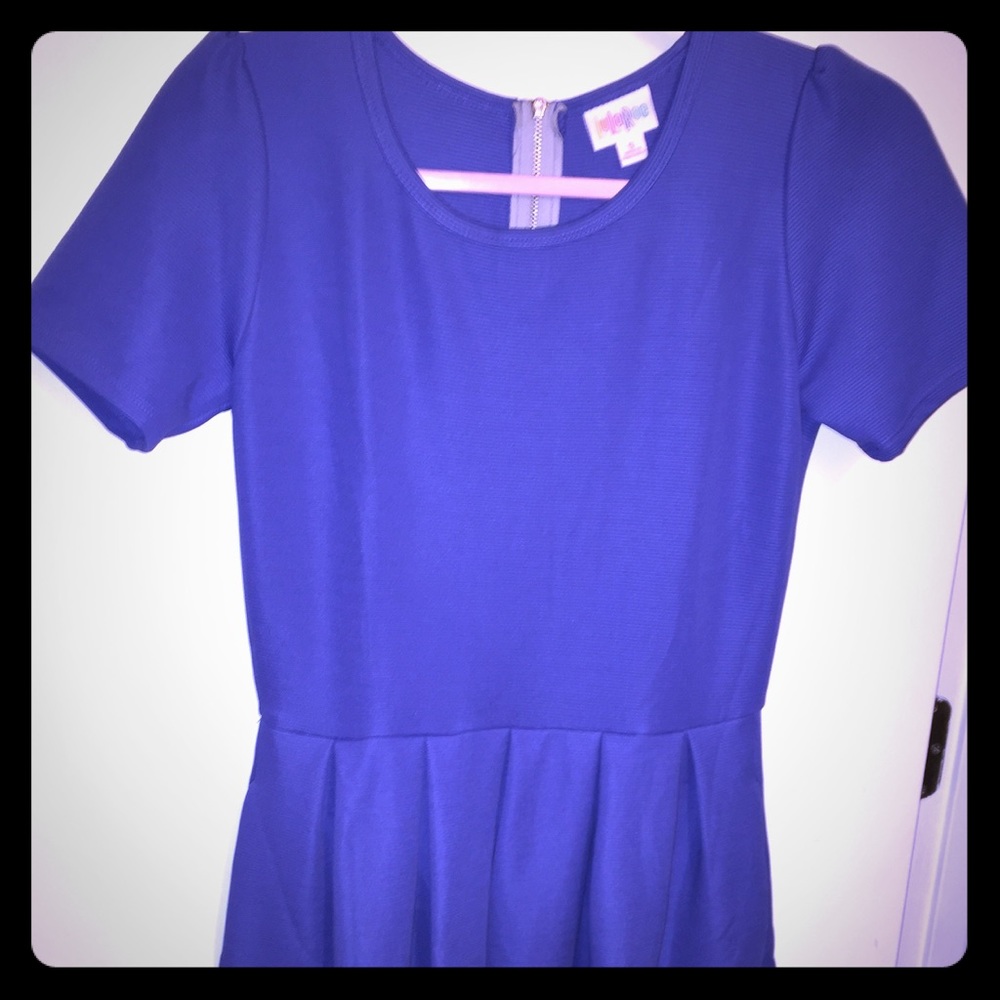 Blue Lularoe Amelia size small
