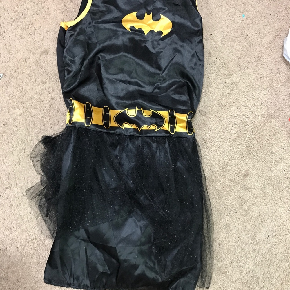 Girls large batgirl Halloween costume.
