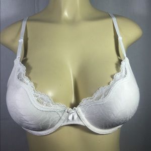Maidenform Lined Bra 34 B White