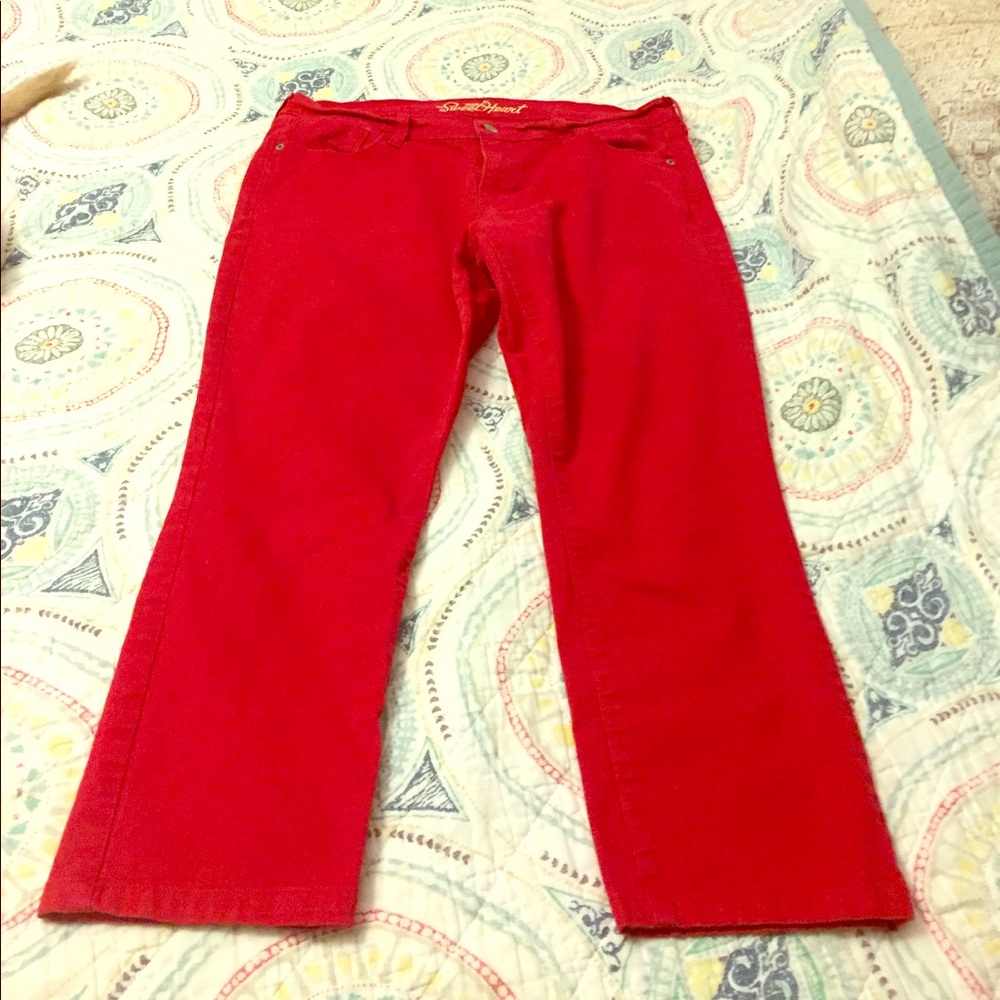 True red old navy sweetheart jeans