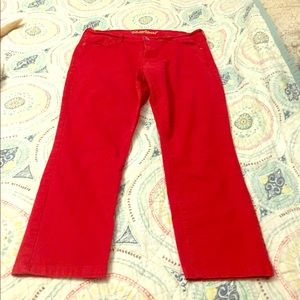 True red old navy sweetheart jeans