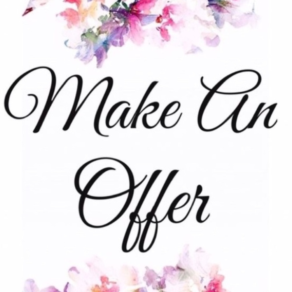 Like the item but not the price? Make an offer!